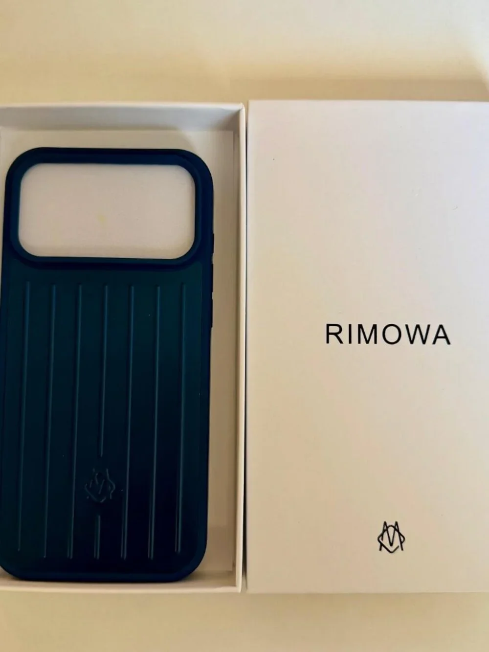 Rimowa Blue iPhone 17 Pro Max Phone Case